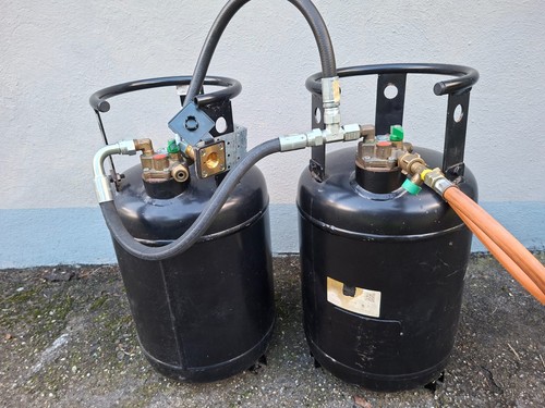 Gasflaschen 2xlpg gas 11kg - gasflaschen,