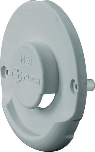 Kaminaußenteil hellgrau - 80,