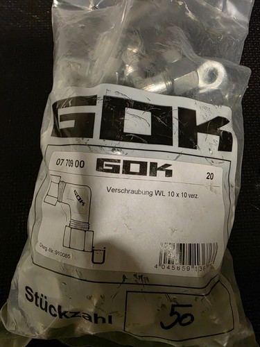 Gok verschraubung 10x10 - gok,